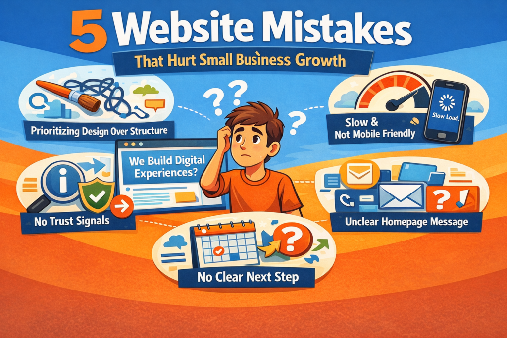common website mistakes small businesses should avoid